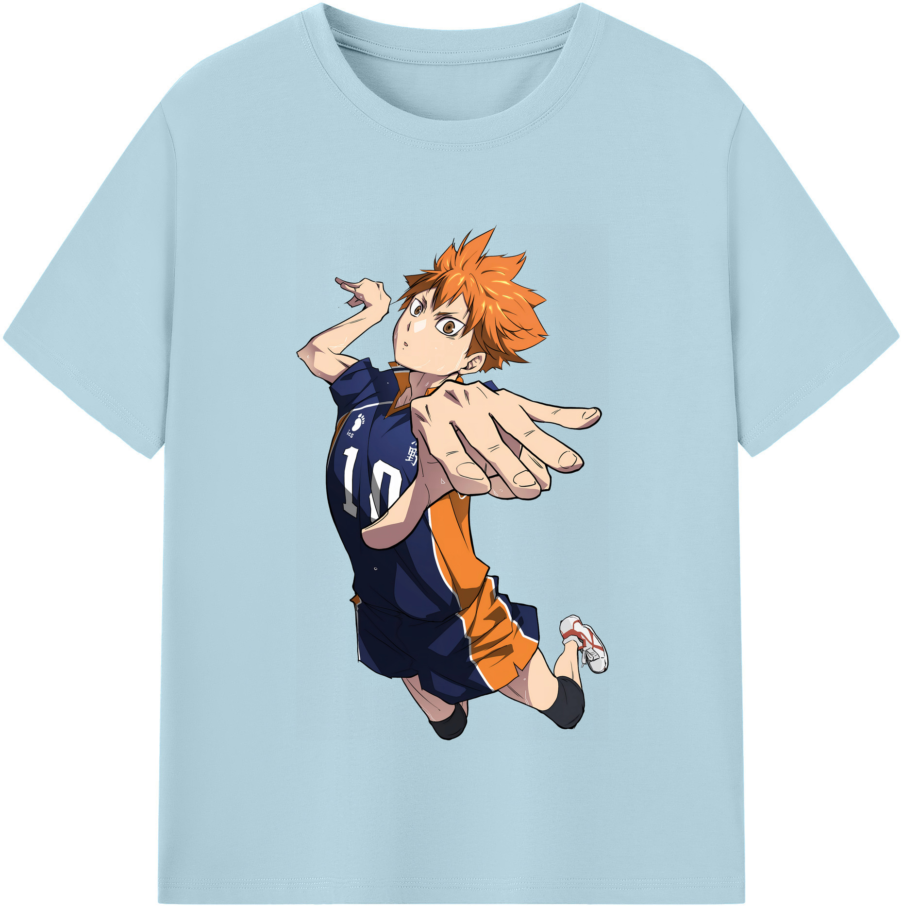 （画像用） ハイキュー!! Haikyu!! 綿100％半袖Tシャツ（フロントプリント）